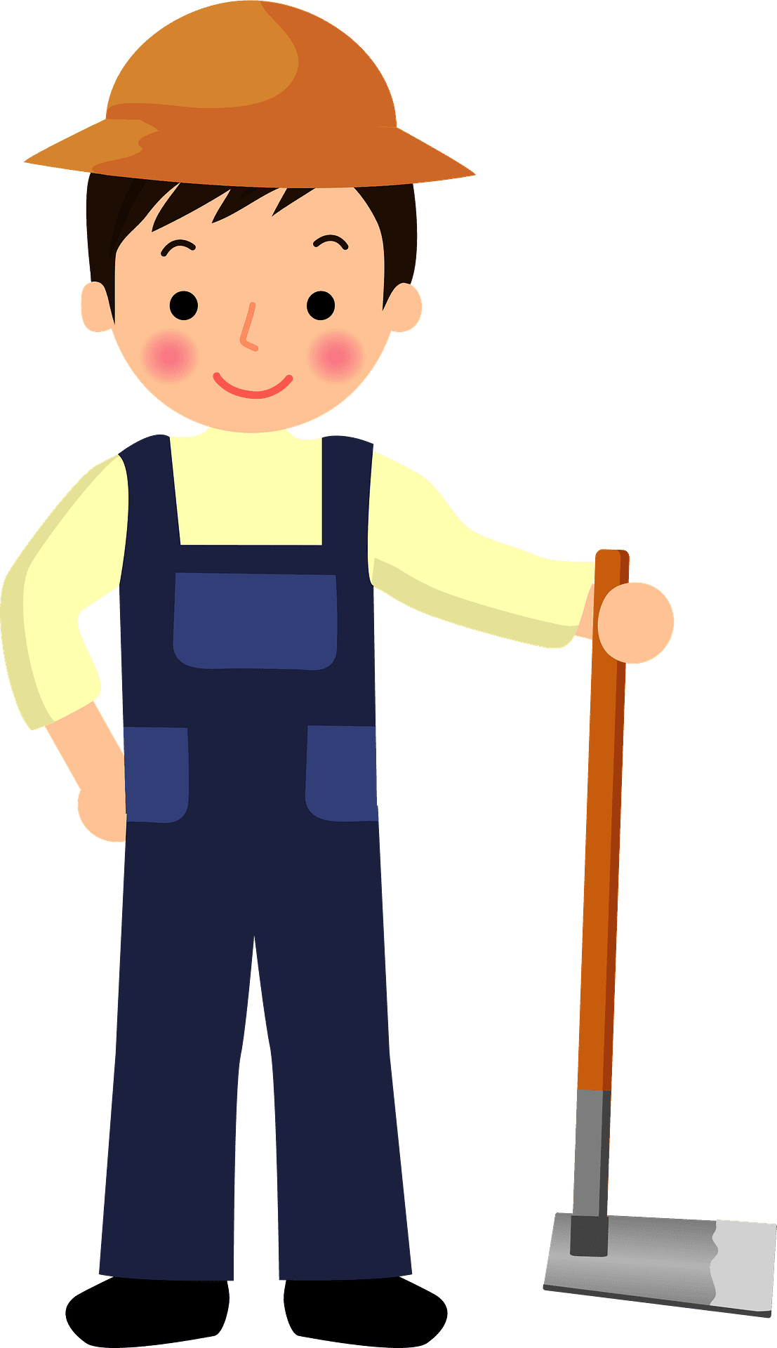 Farmer overalls clipart images