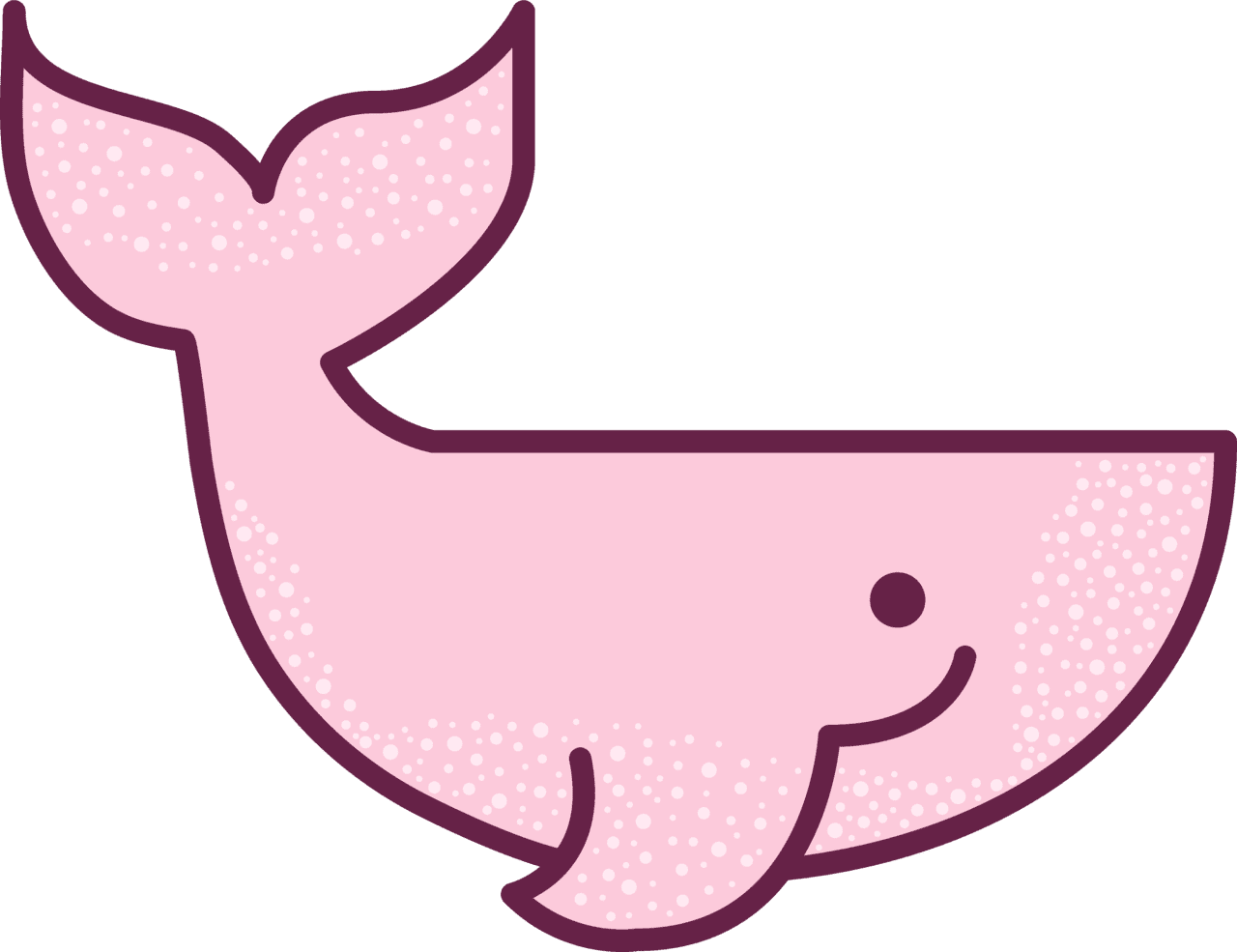 Whale pin page clipart background 2