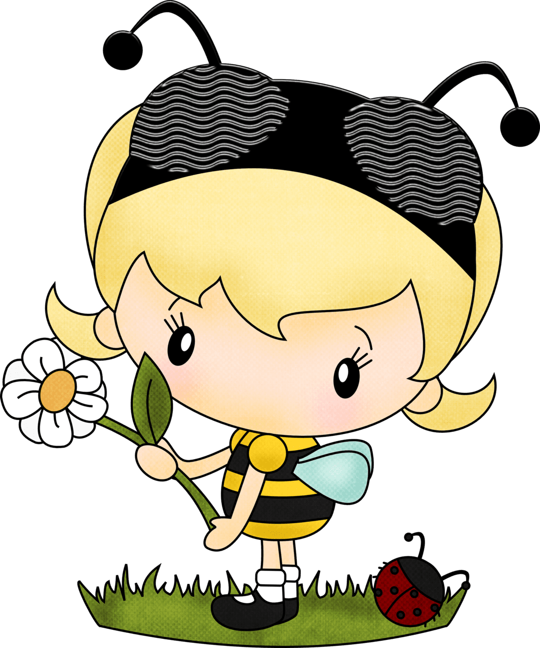 Bumblebee pin page clipart background 2