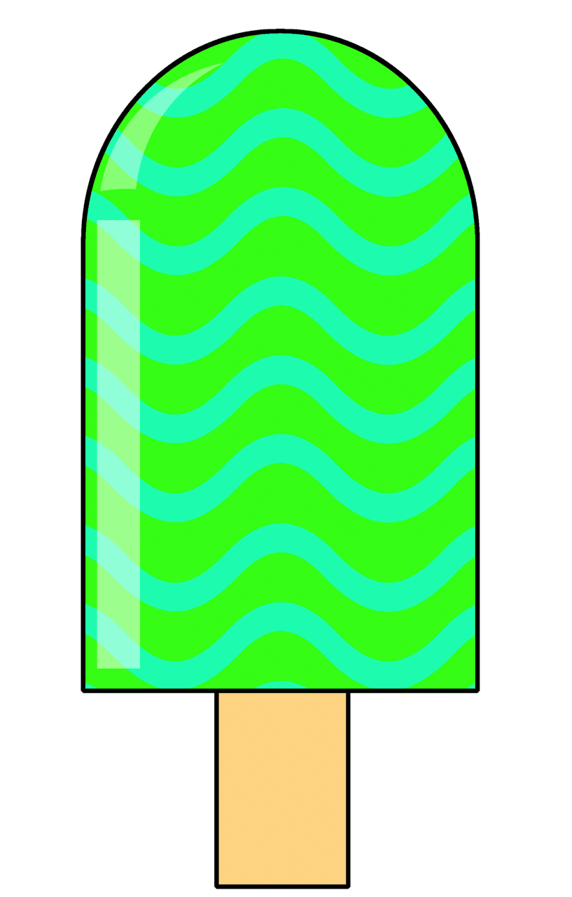 Popsicle pin page clipart picture 3