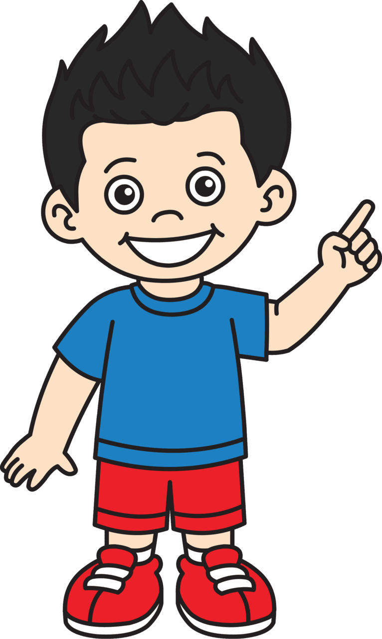 Boy pin page clipart background 2