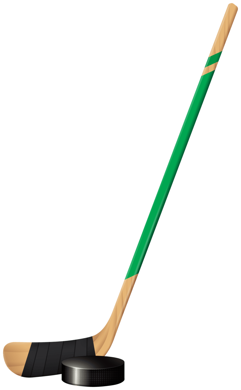 Hockey stick and puck clipart image high quality images