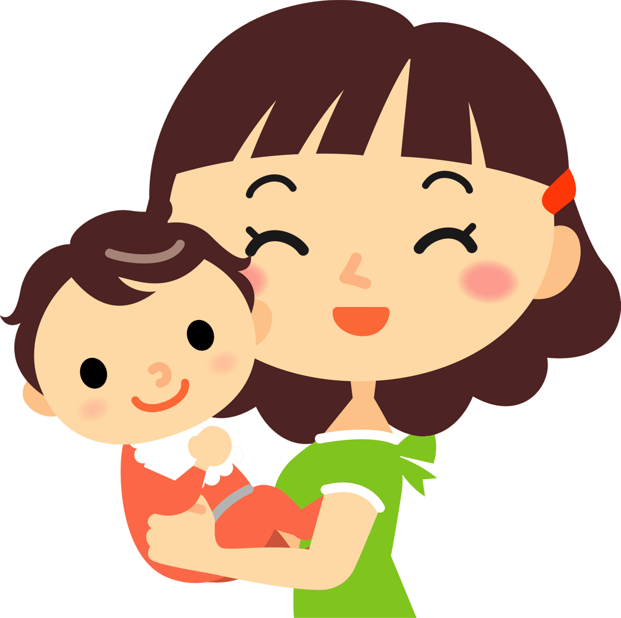 Mom mother vector graphics clip art clipart