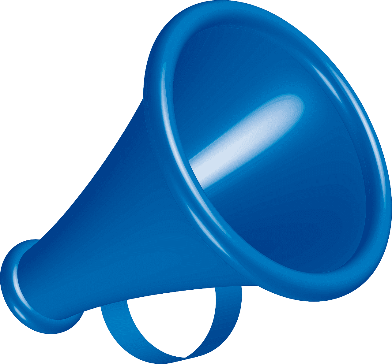 Megaphone sound amplify vector graphic clipart