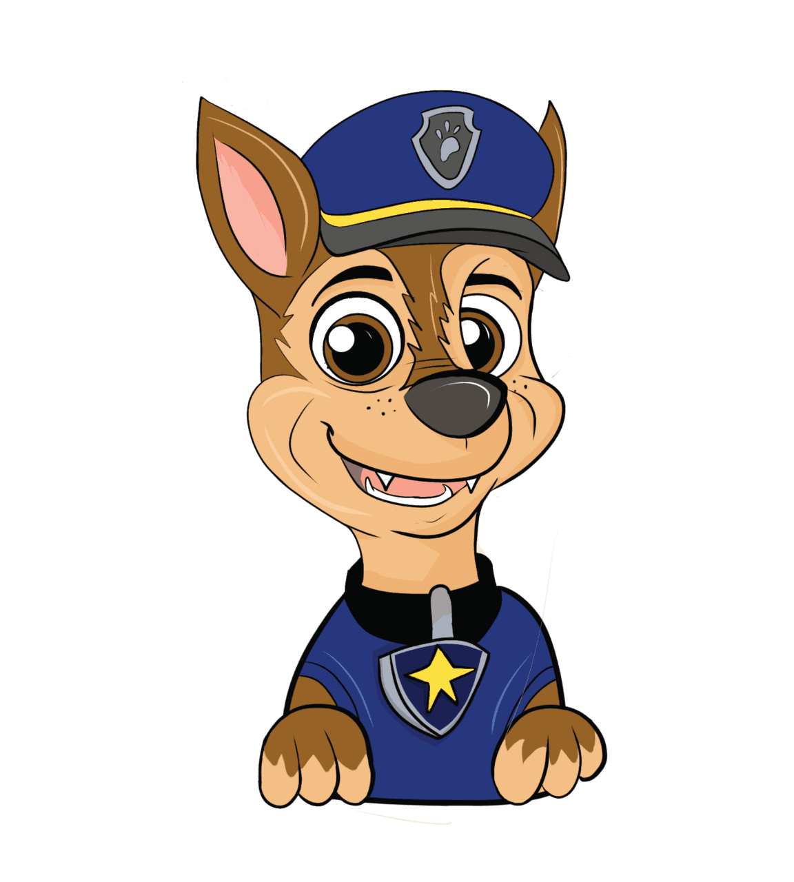 Police chase paw patrol by mmzartwork clipart background