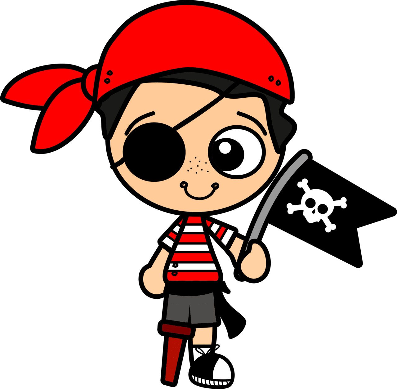 Pirate pin page clipart photo 2