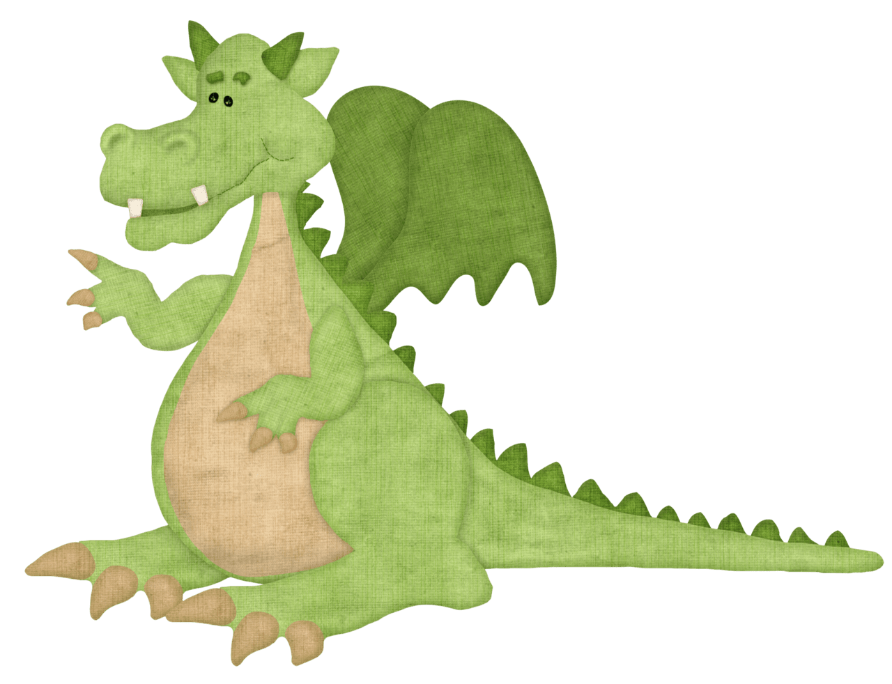 Dino pin page clipart image 6