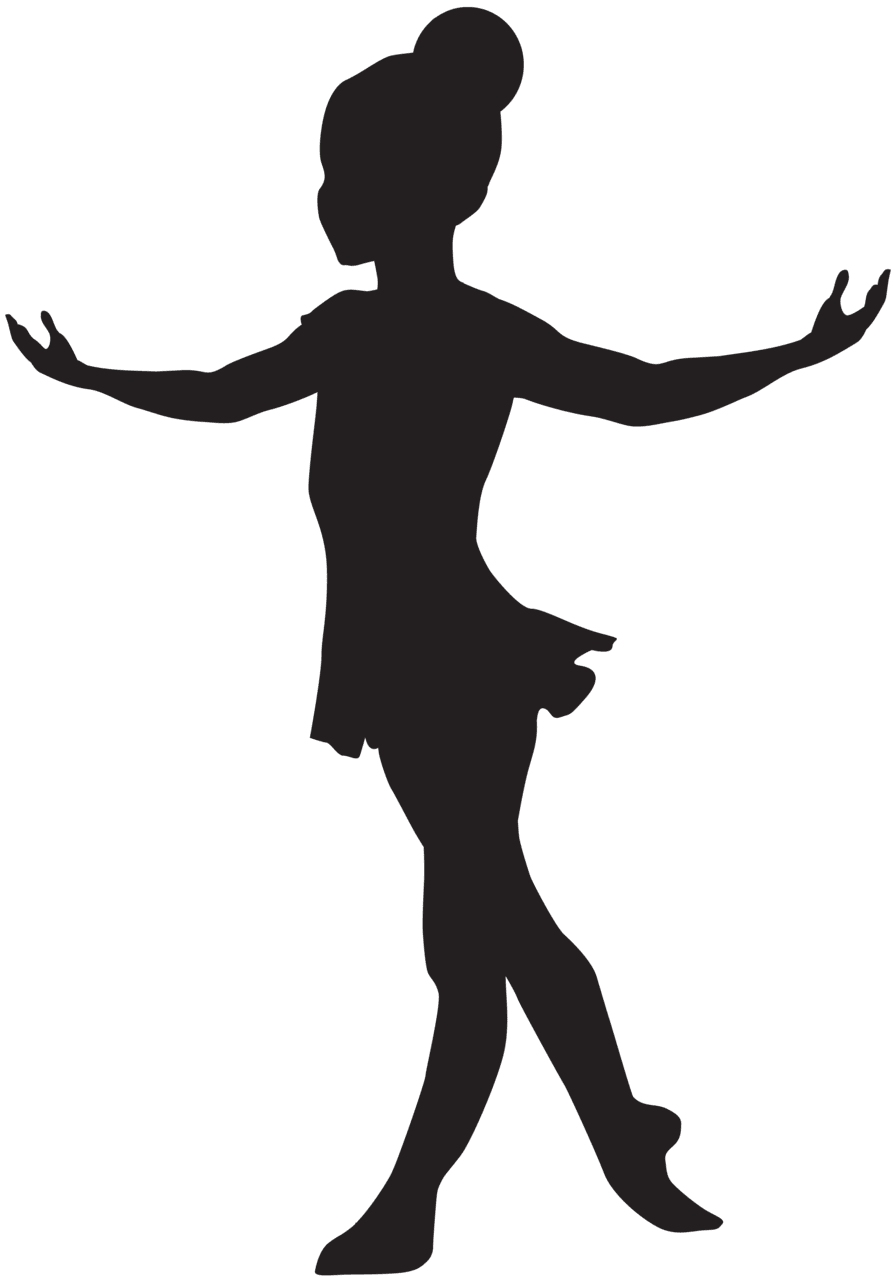 Dancer pin page clipart transparent