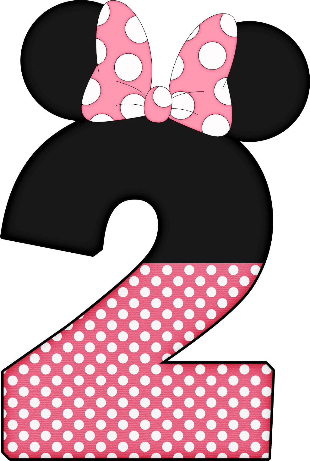 Minnie mouse pin page clipart free