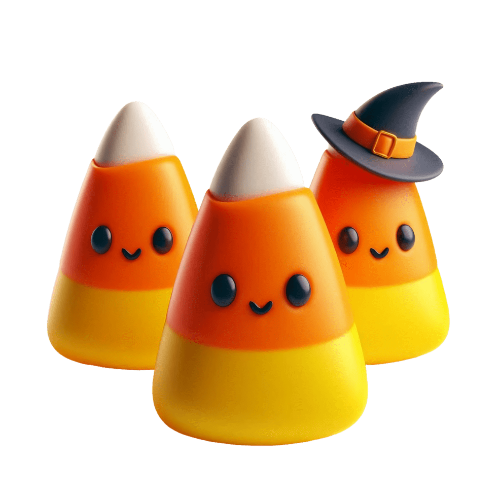 Candy corn graphic clipart logo