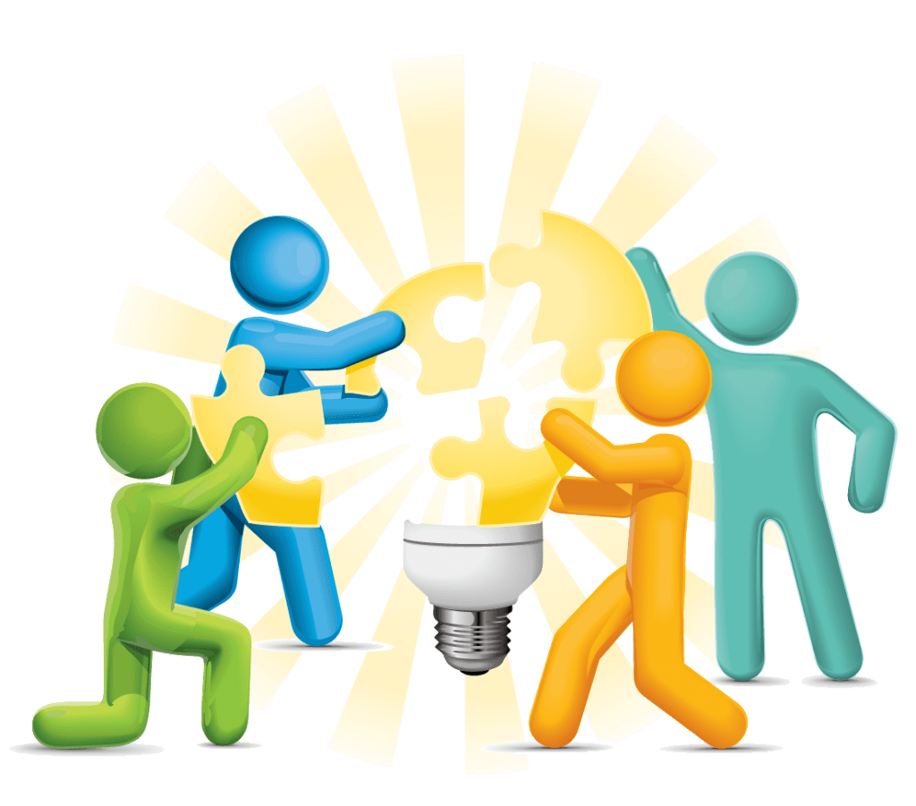 Leadership management innovation gemba creativity teamwork clipart photo