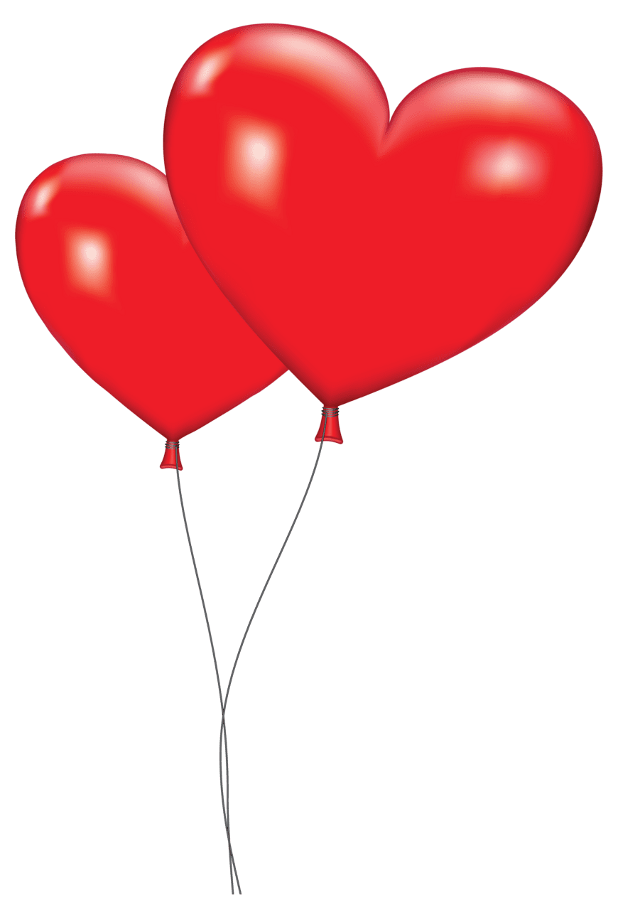 Love heart balloons clipart suggest photo