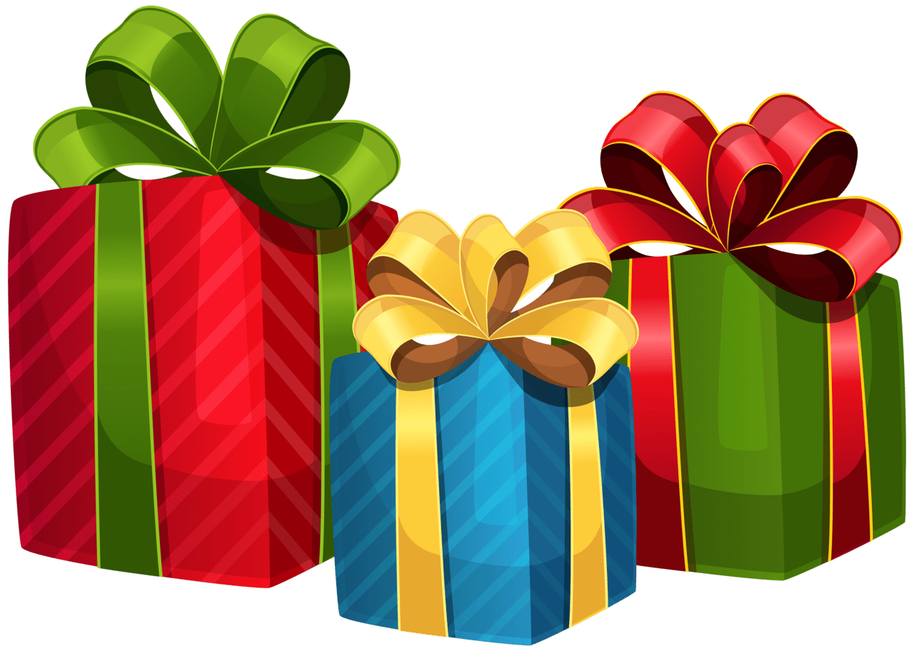 Present pin page clipart picture