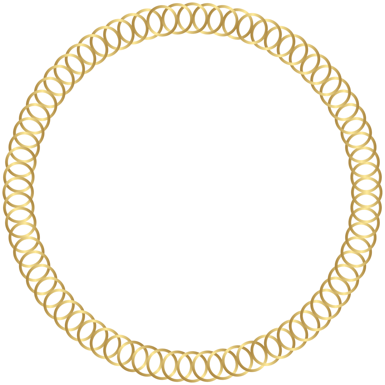 Circle golden round border images hd photo clipart