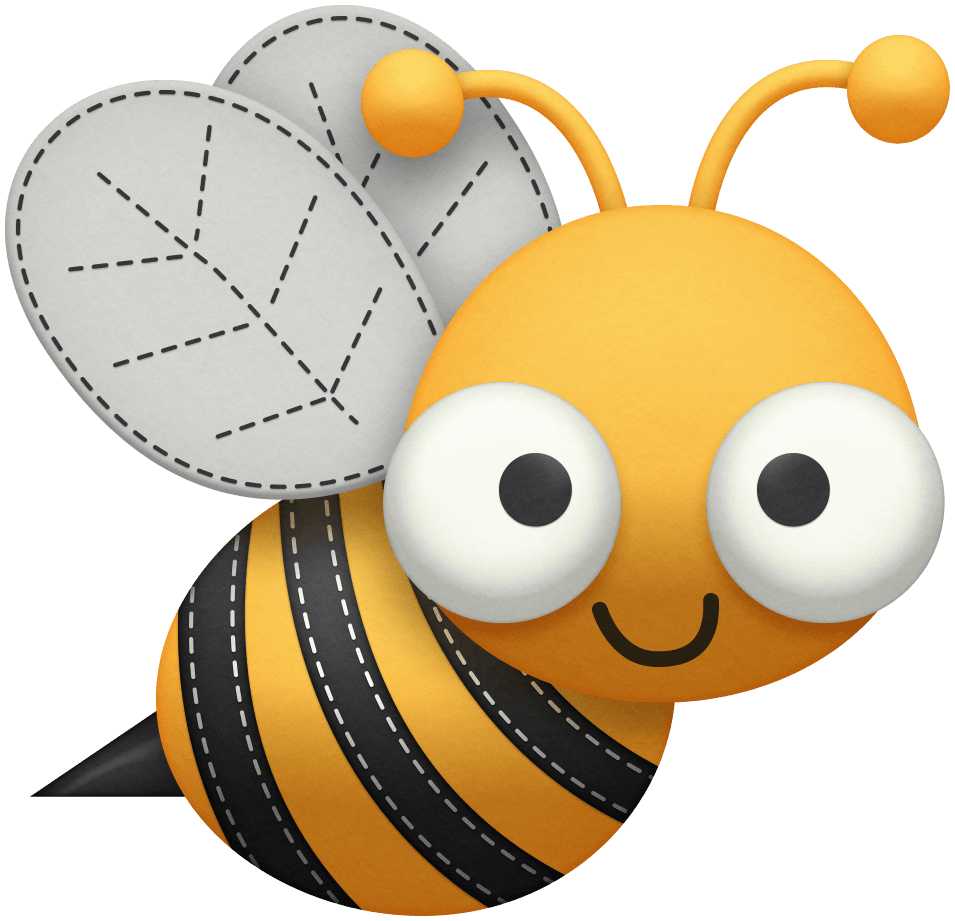 Bumblebee pin page clipart clip art