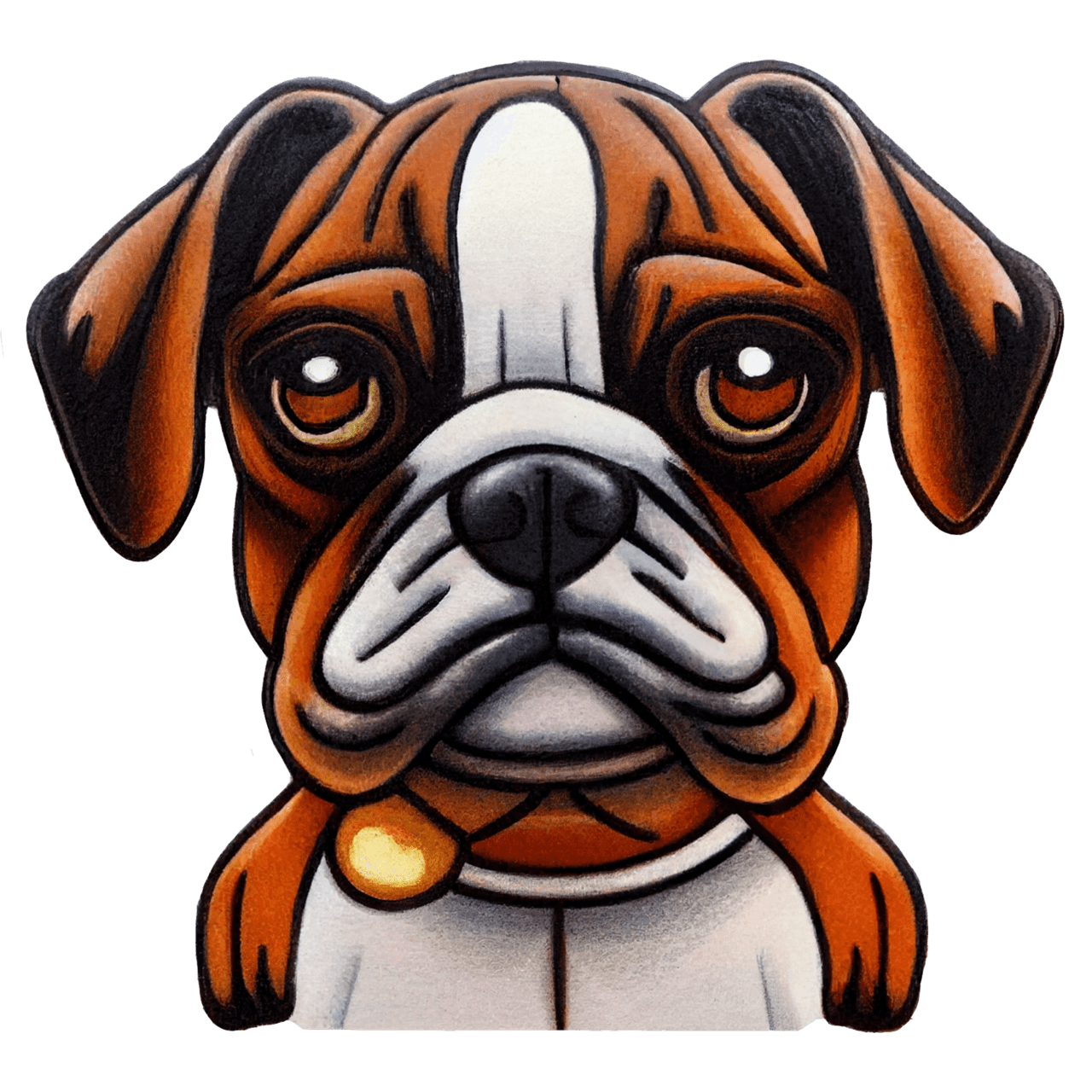 Bulldog dog decals mother of dogs clipart transparent