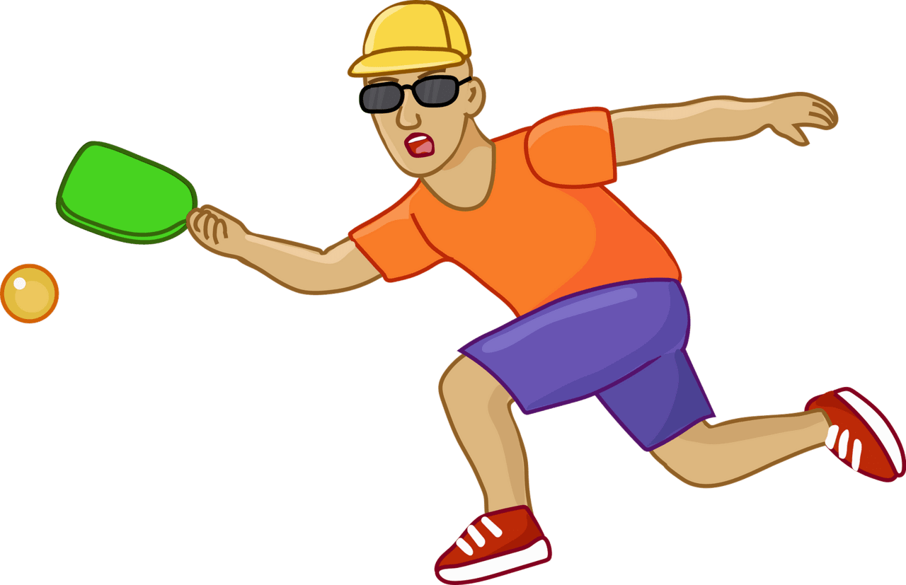 Pickleball clipart images