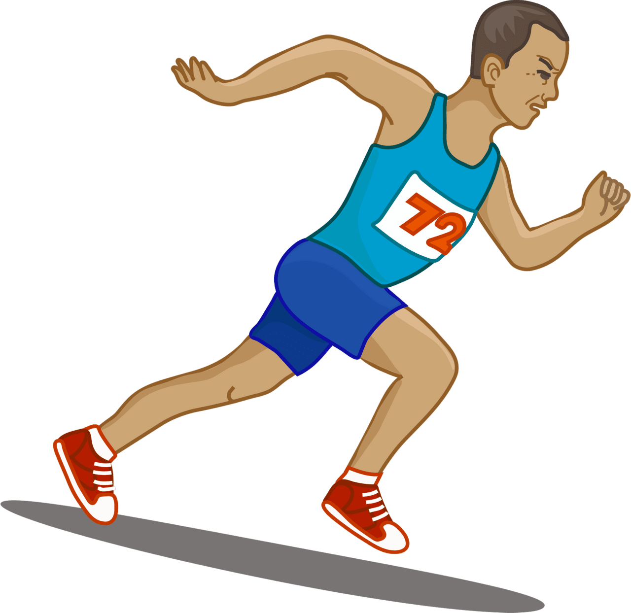 Running clipart images