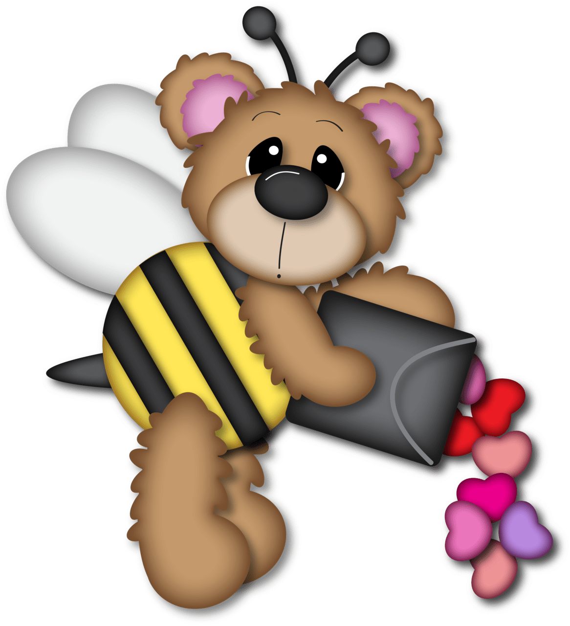 Bumblebee pin page clipart picture