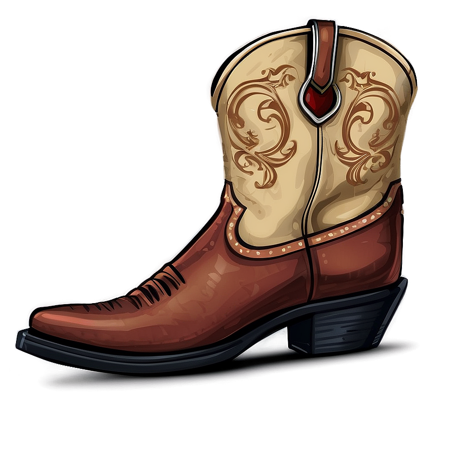 Cowgirl boots cowboy spurs hrk clipart photo