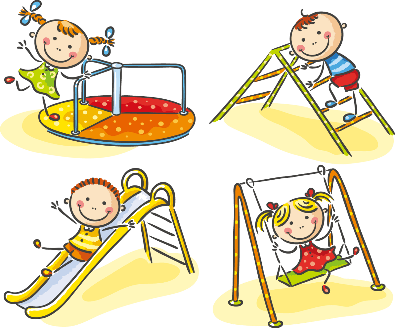 Child photography cute playground cartoon clipart large size image