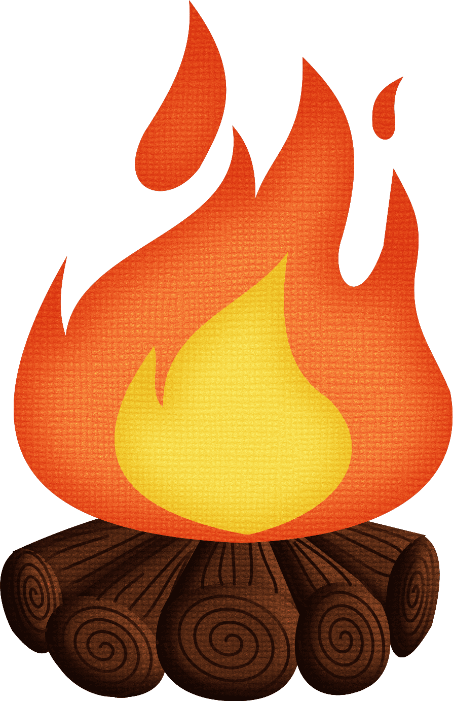 Campfire festa junina clipart logo