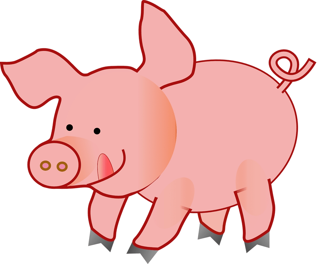 Piglet pixabay clipart image