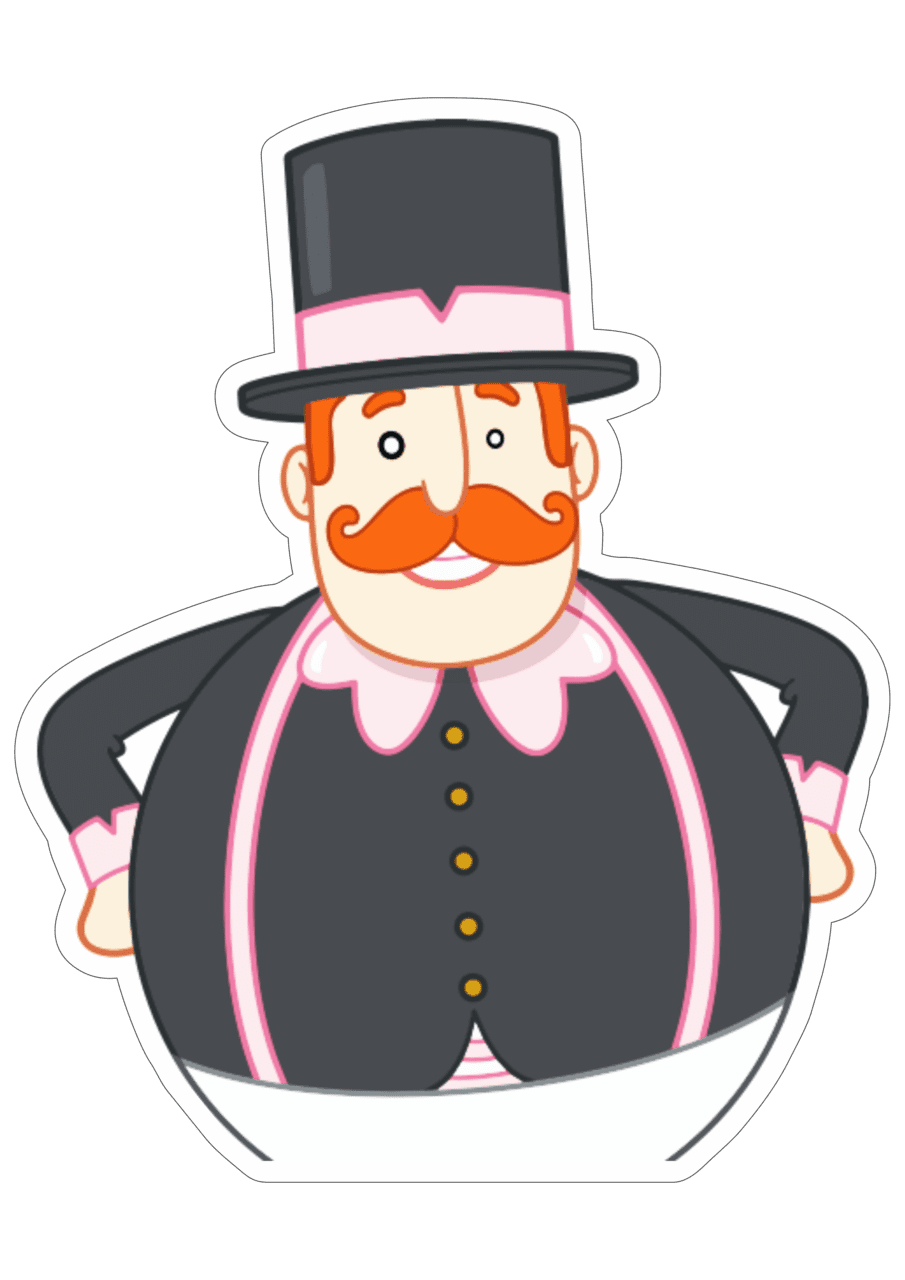 Mustache mundo bita clipart picture