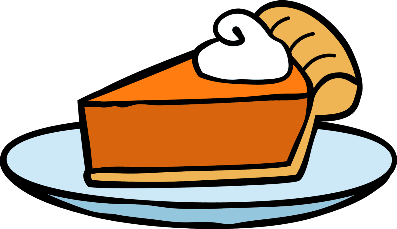 Pie pin page clipart free