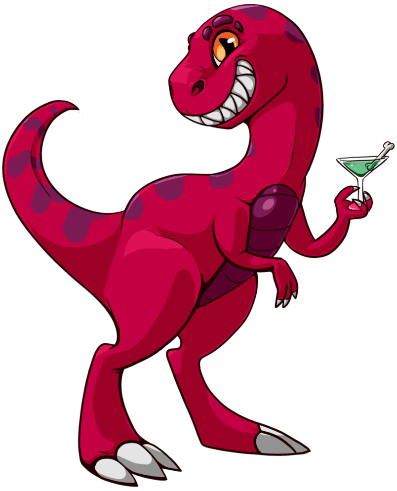 Dino pin page clipart transparent 3