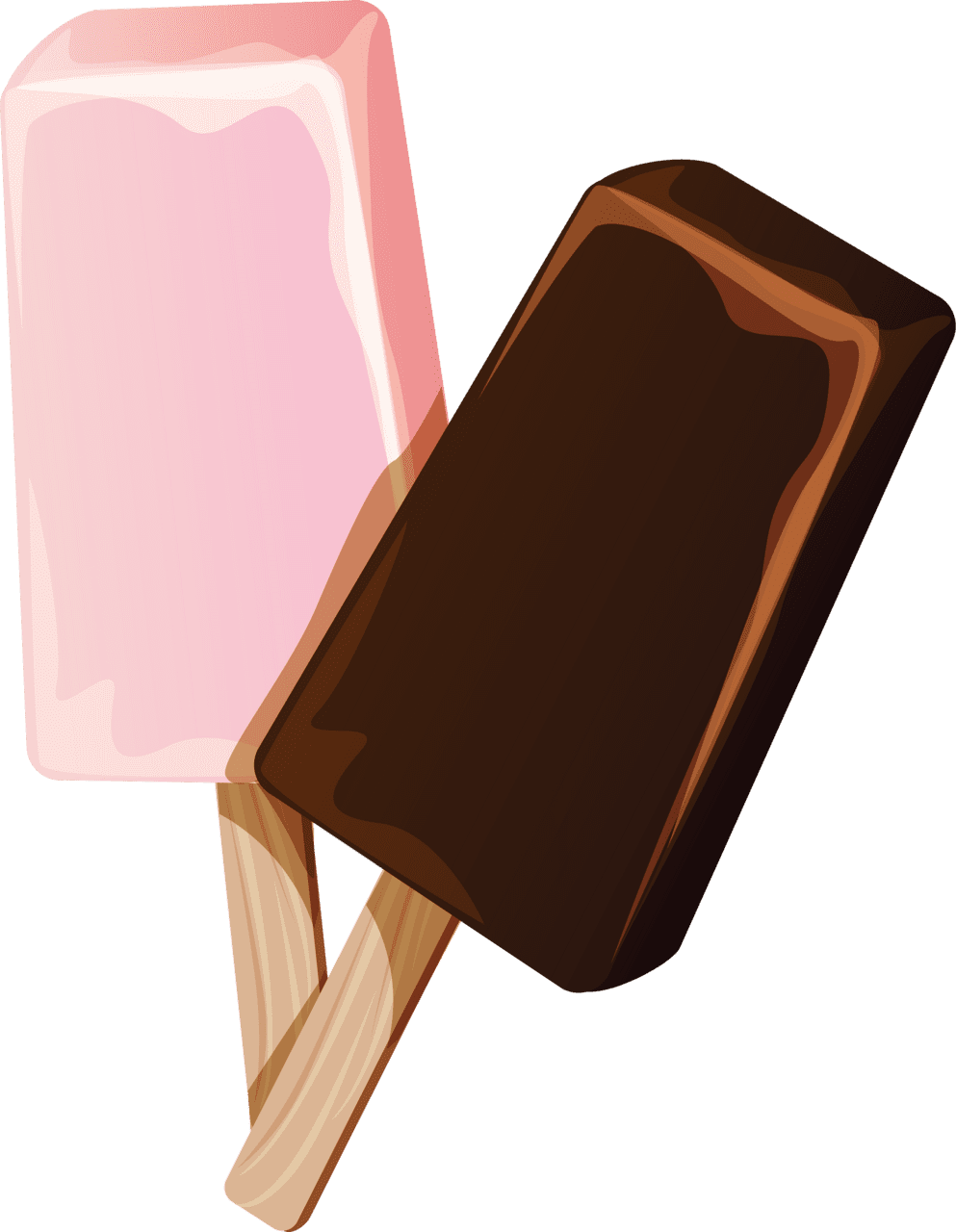 Popsicle ice cream clipart background