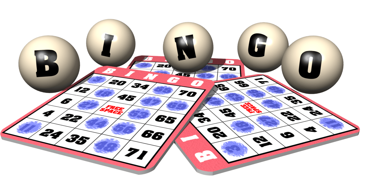 Bingo pin page clipart picture