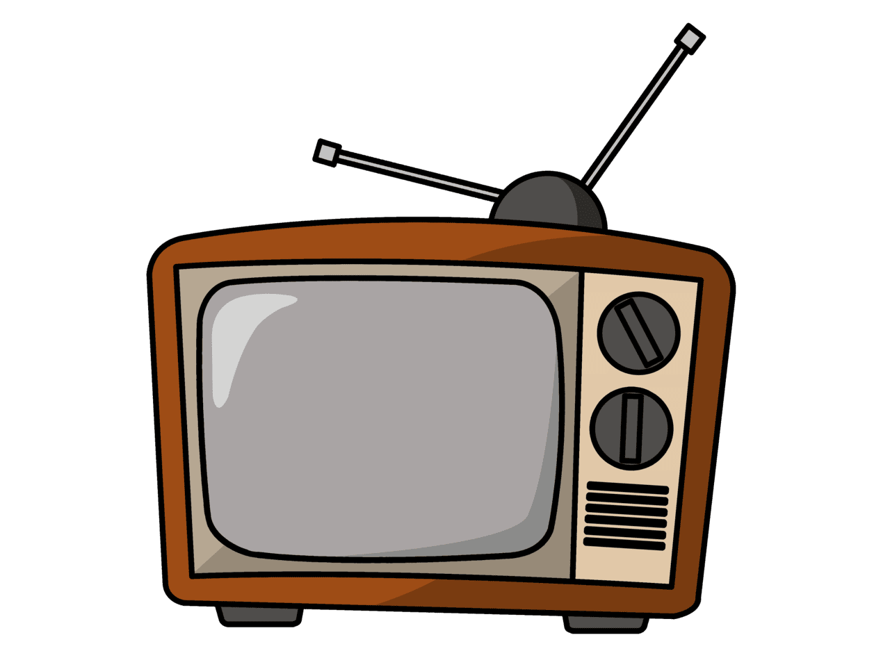 Tv television clipart background