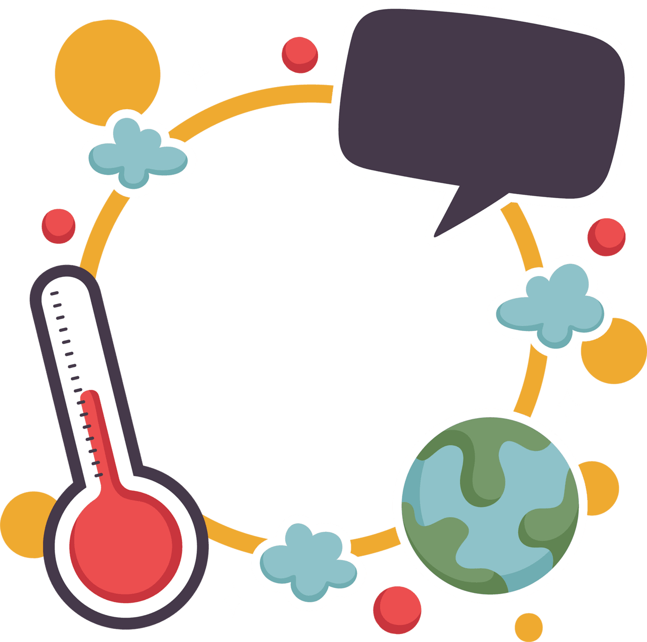 Thermometer weather frame clipart free