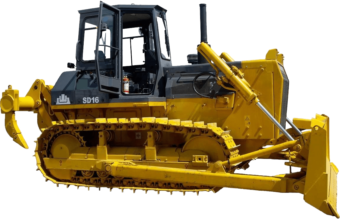 Tractor bulldozer sd image for clipart