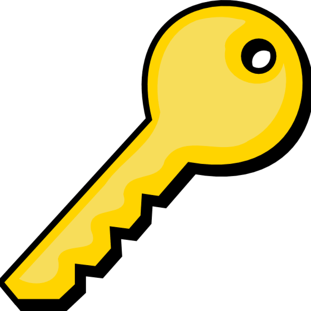 Key clipart picture