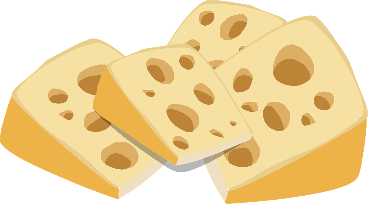 Cheese vector art graphics clipart