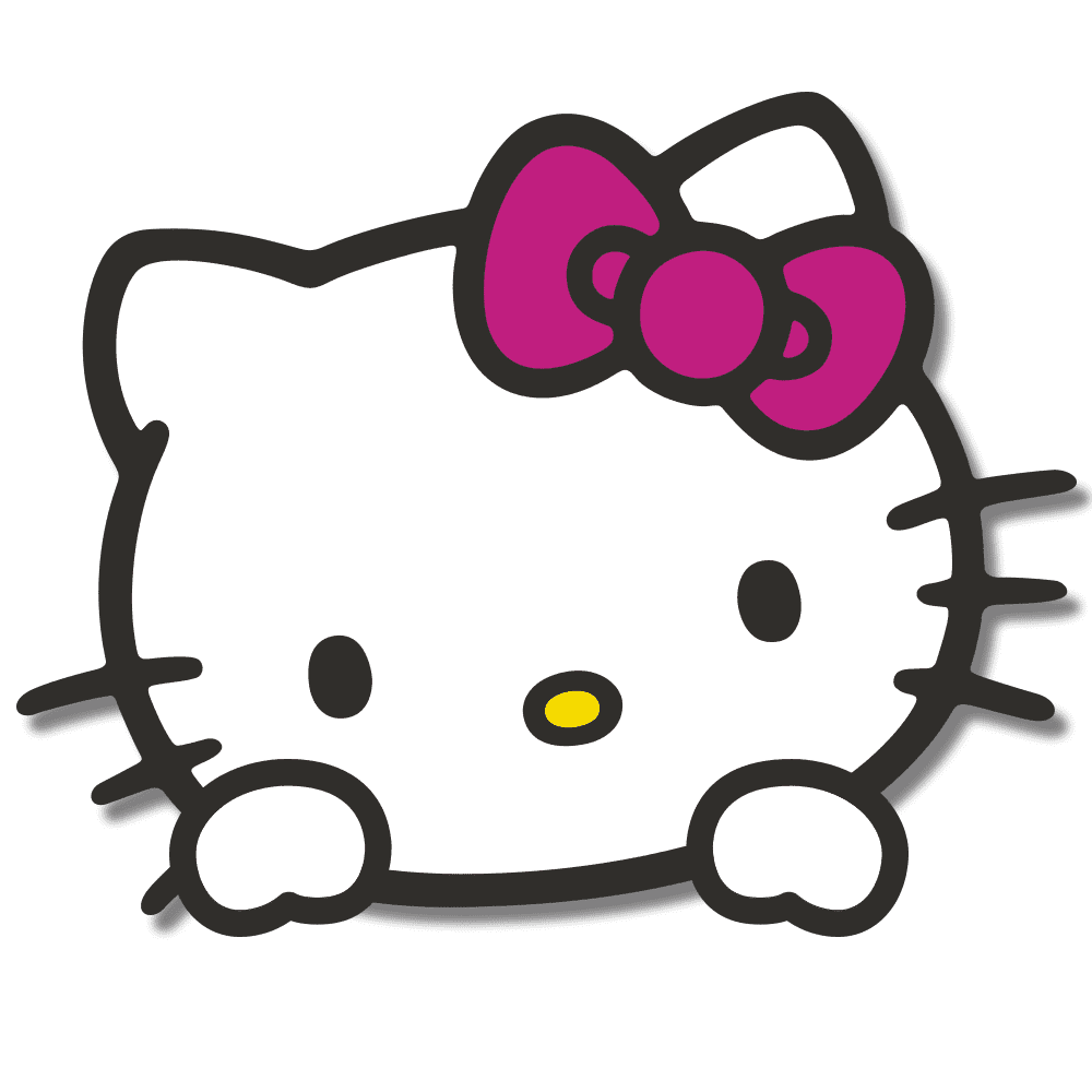 Hello kitty pin page clipart free 9