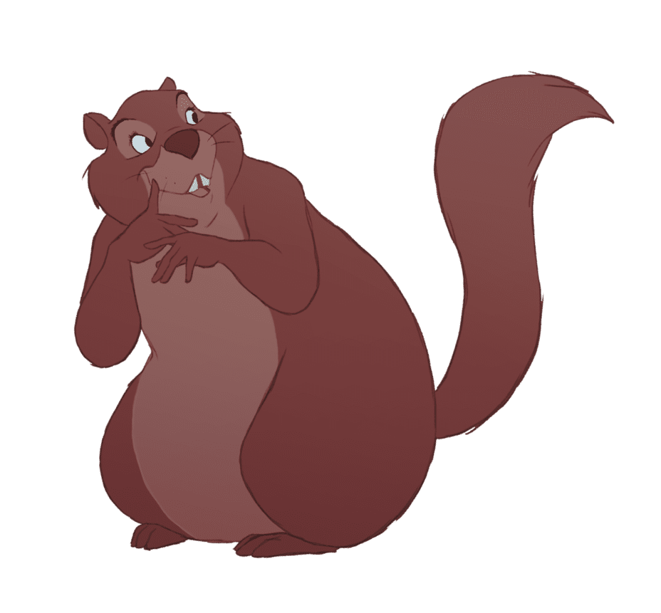 Squirrel disney girls collab older squrriel by arial deviantart clipart clip art