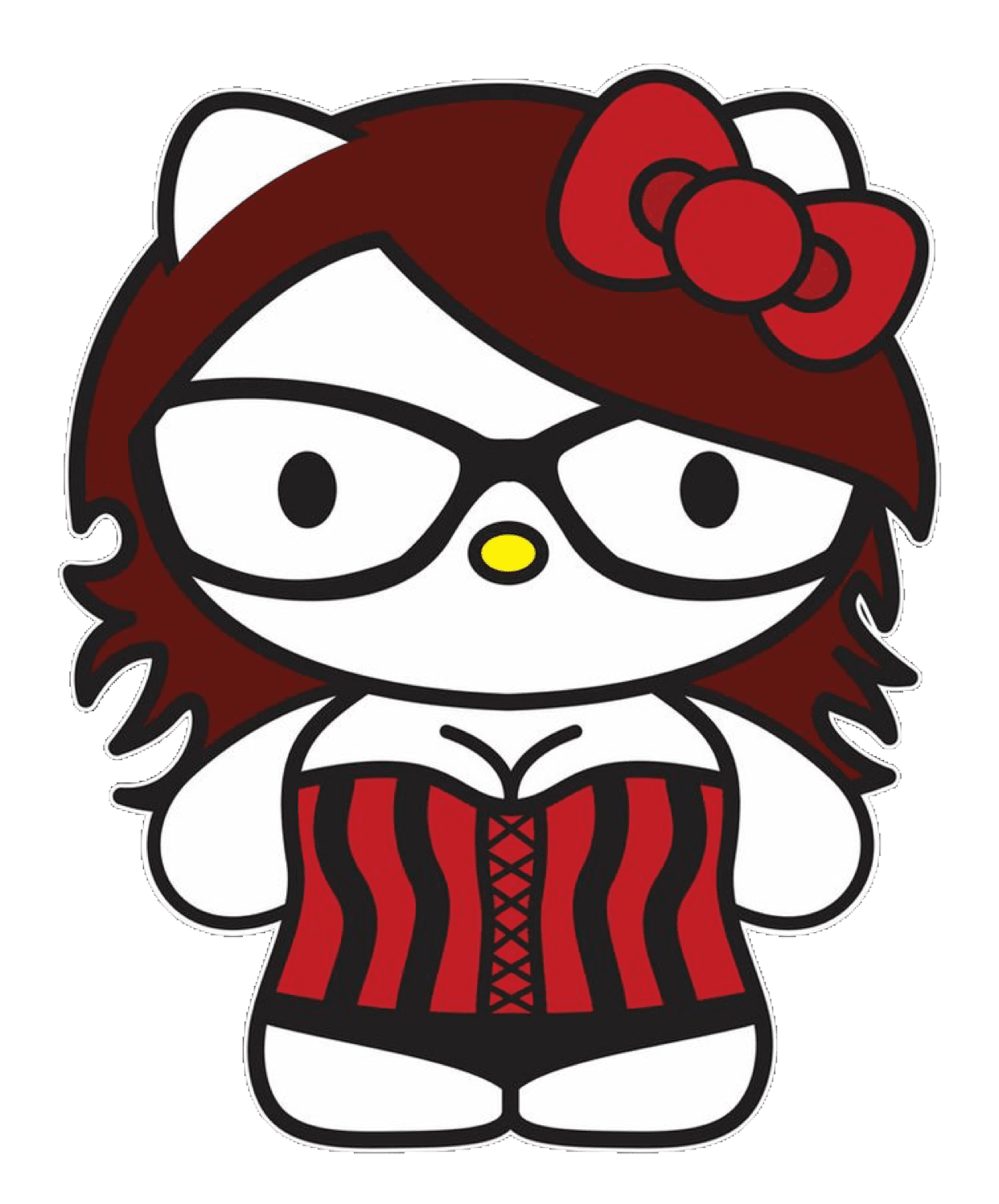 Hello kitty pin page clipart picture 4