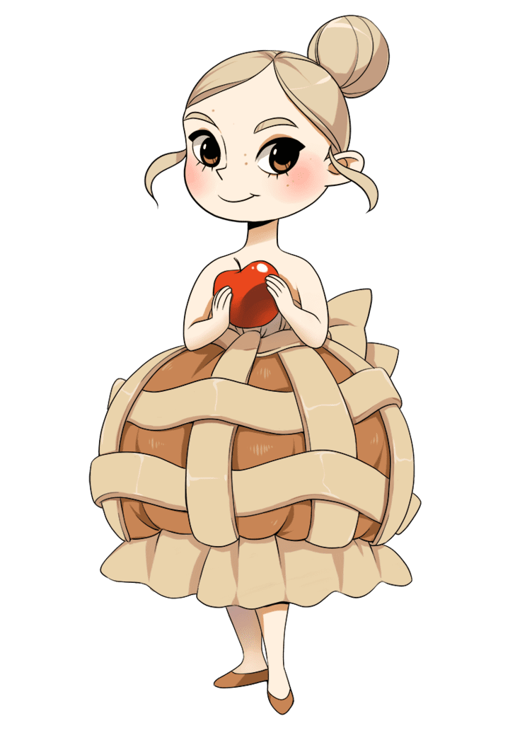 Cartoon apple pie by meago deviantart clipart free