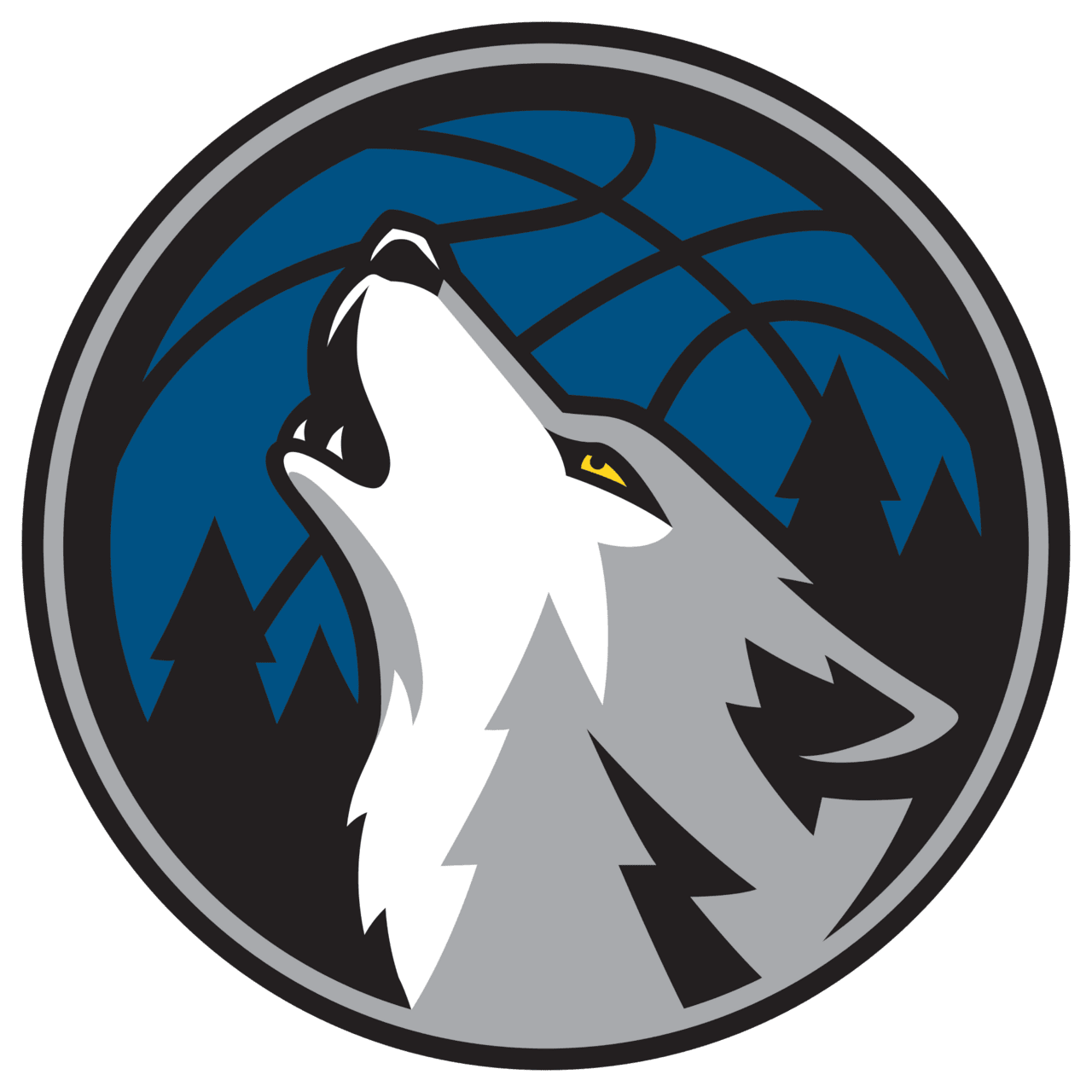 Wolf timberwolves officially unveil new logo clipart