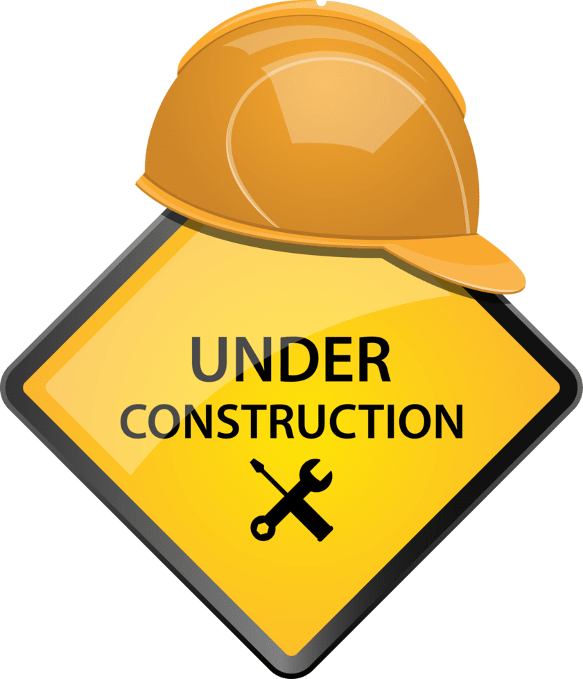 Under construction zone clipart design clip art