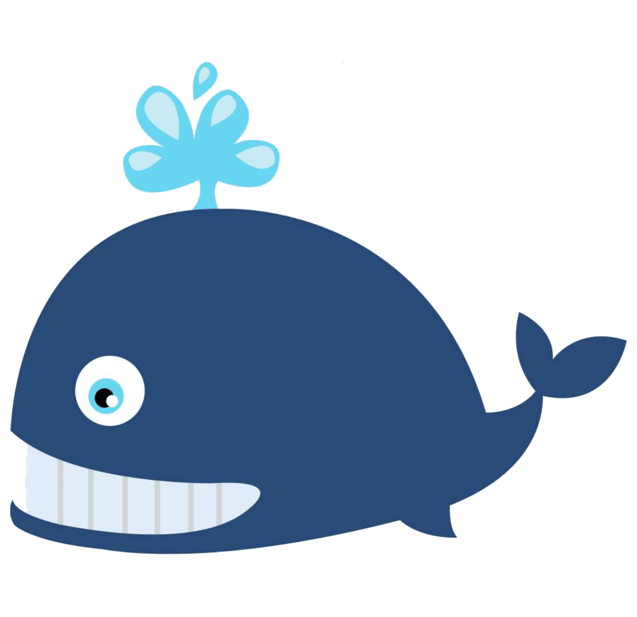 Whale sailor bear clipart background