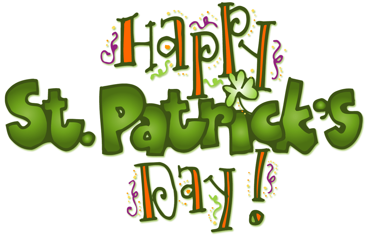 St patricks day pin page clipart vector 2