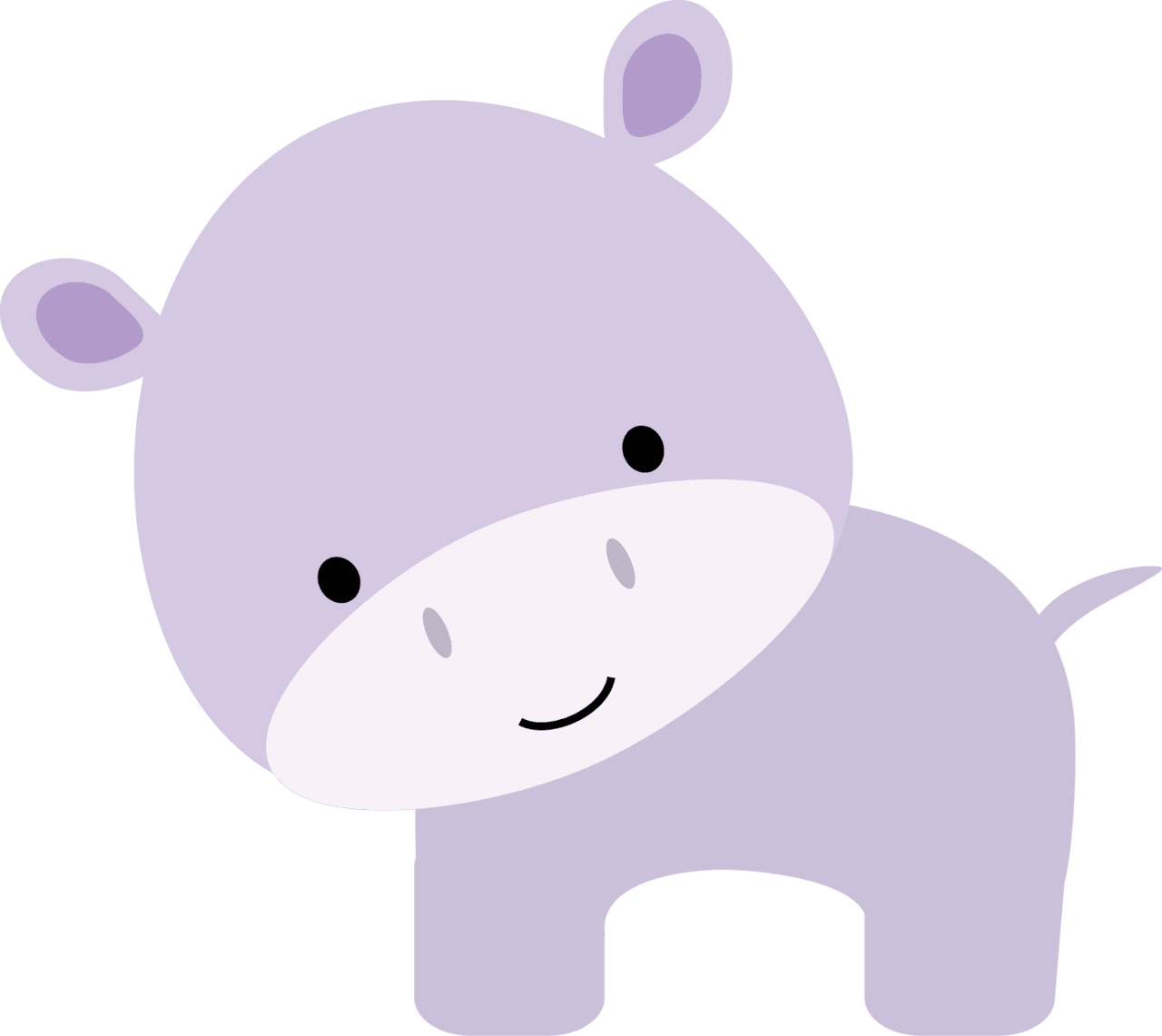 Hippo melany vanina pro clipart vector