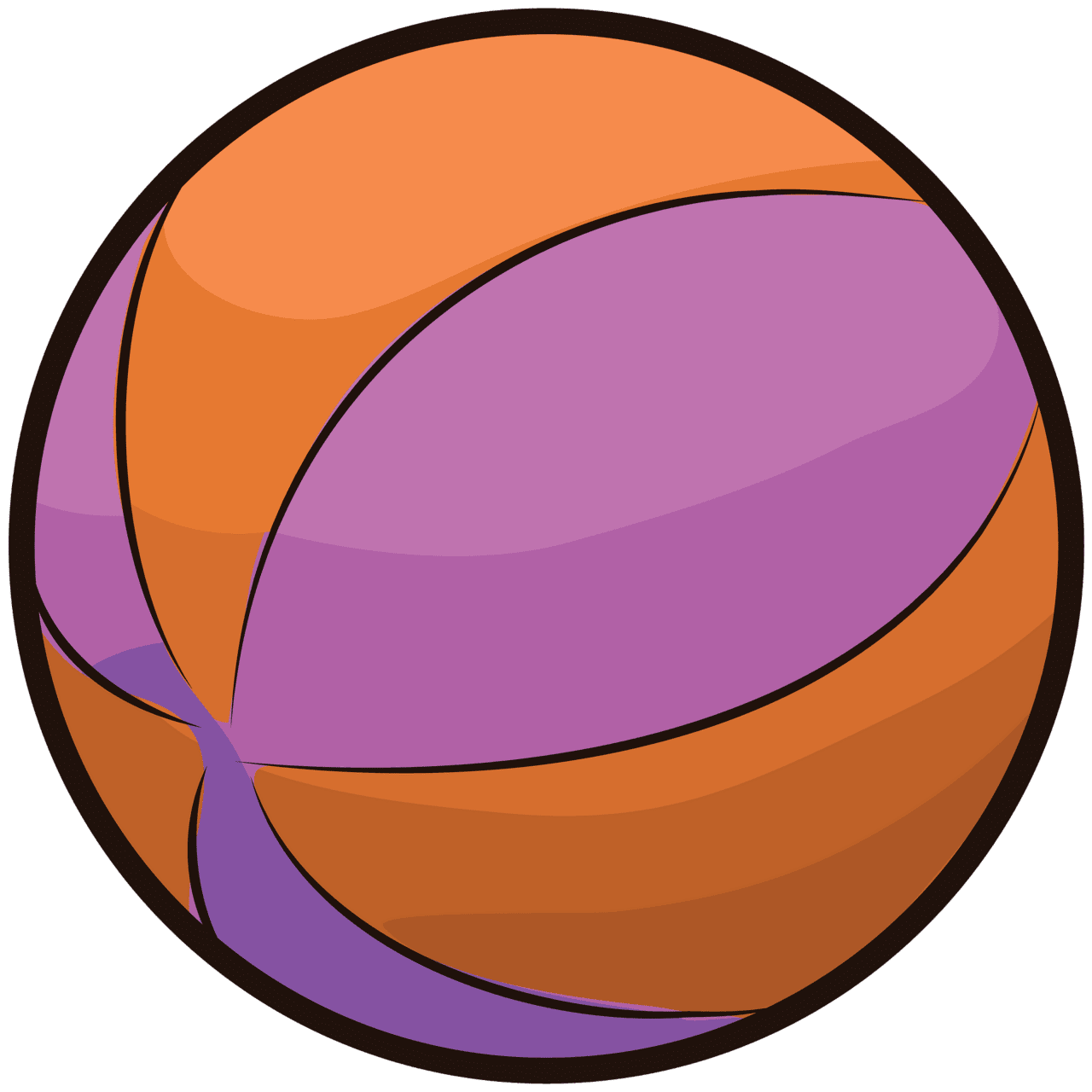 Beach ball vector clipart images 6