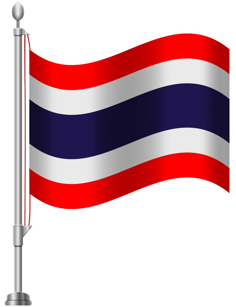 Thailand flag clipart best vector