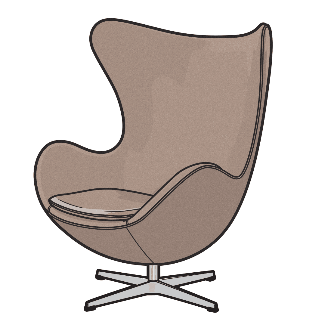 Chair pin page clipart picture 2