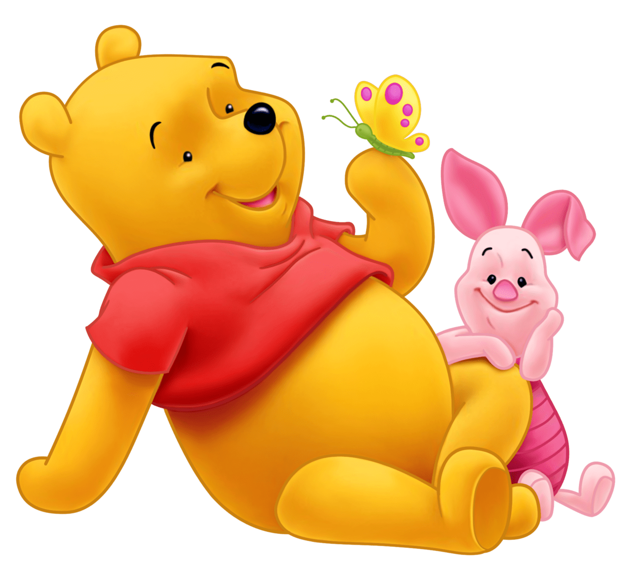 Winnie the pooh and piglet picture clipart